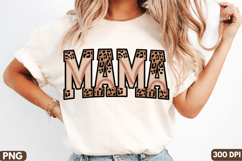 MAMA Sublimation PNG Design for T-Shirt,MAMA PNG Design Product Image 2