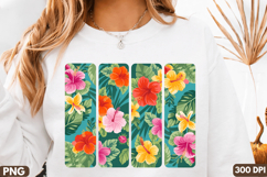 Vibrant Floral Sublimation Design for T-Shirt PNG Design Product Image 3