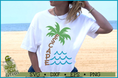 Escape Palm Tree SVG File Product Image 2