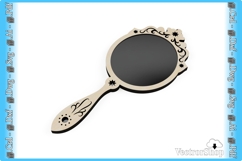 Doll Mirror Ideal for Creative Projects, Template for CNC Product Image 2