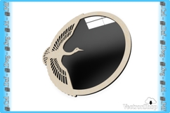 Wall mirror with bird decoration, perfect as a gift Product Image 6