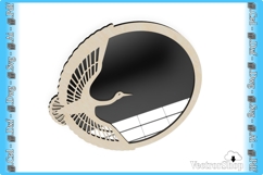 Wall mirror with bird decoration, perfect as a gift Product Image 7