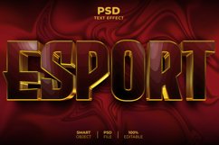 5 pack dark color 3D editable text effect Product Image 2