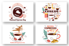 10 National Espresso Day Illustration Product Image 3
