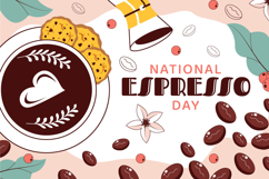 10 National Espresso Day Illustration Product Image 4