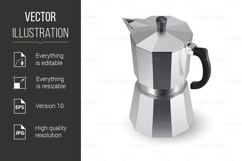 Metal coffee percolator Product Image 1