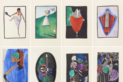16 Authentic Vintage French 1920s Artworks - Image Bundle Product Image 2