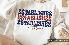 Establishes 1776- 4th Of July Design Product Image 1