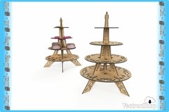 cake tower / party shelf / table decorations / laser cut Product Image 9