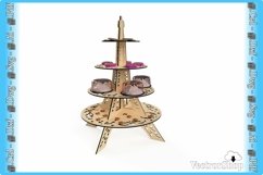 cake tower / party shelf / table decorations / laser cut Product Image 6