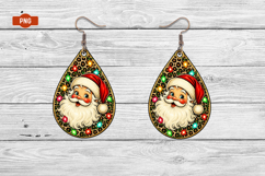 Western Christmas Teardrop Earring Png Product Image 1