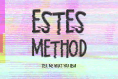 Estes Method Display Font Product Image 1