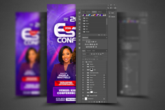 Esther Conference Church Flyer PSD Product Image 5