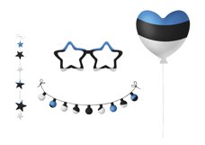 National, Patriotic Party Bundle. Estonia Product Image 4