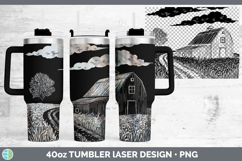 GorgeousEtch Laser 40oz Tumbler design.