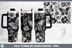 GorgeousEtch Laser 40oz Tumbler design.
