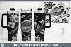 GorgeousEtch Laser 40oz Tumbler design.