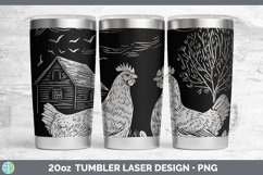 GorgeousEtch Laser 20oz Tumbler design.