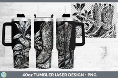 GorgeousEtch Laser 40oz Tumbler design.
