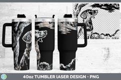 GorgeousEtch Laser 40oz Tumbler design.