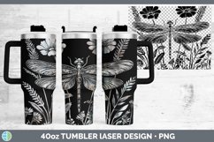 GorgeousEtch Laser 40oz Tumbler design.