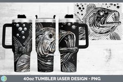 GorgeousEtch Laser 40oz Tumbler design.