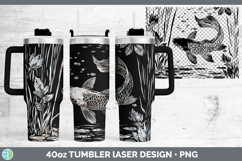 GorgeousEtch Laser 40oz Tumbler design.