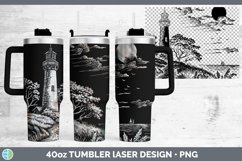 GorgeousEtch Laser 40oz Tumbler design.
