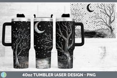 GorgeousEtch Laser 40oz Tumbler design.