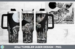 GorgeousEtch Laser 40oz Tumbler design.