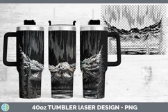 GorgeousEtch Laser 40oz Tumbler design.