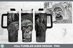 GorgeousEtch Laser 40oz Tumbler design.