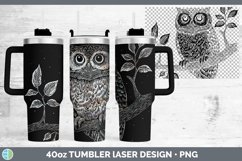 GorgeousEtch Laser 40oz Tumbler design.