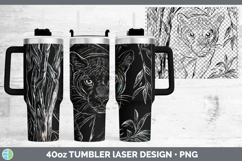 GorgeousEtch Laser 40oz Tumbler design.