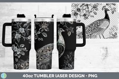 GorgeousEtch Laser 40oz Tumbler design.