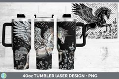 GorgeousEtch Laser 40oz Tumbler design.
