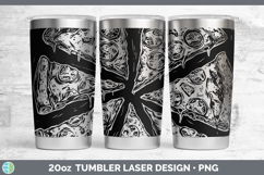 GorgeousEtch Laser 20oz Tumbler design.