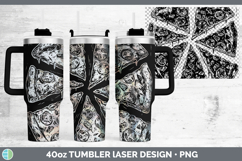 GorgeousEtch Laser 40oz Tumbler design.