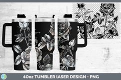 GorgeousEtch Laser 40oz Tumbler design.