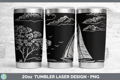 GorgeousEtch Laser 20oz Tumbler design.