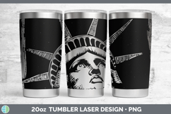 GorgeousEtch Laser 20oz Tumbler design.