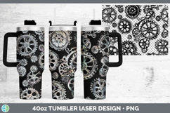GorgeousEtch Laser 40oz Tumbler design.