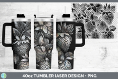 GorgeousEtch Laser 40oz Tumbler design.