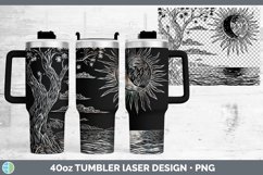 GorgeousEtch Laser 40oz Tumbler design.