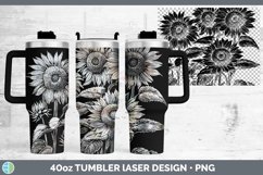 GorgeousEtch Laser 40oz Tumbler design.
