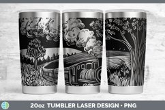 GorgeousEtch Laser 20oz Tumbler design.