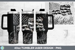 GorgeousEtch Laser 40oz Tumbler design.
