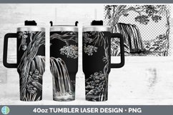GorgeousEtch Laser 40oz Tumbler design.