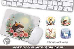 Mouse Pad Ethereal Forest Creatures Product Image 1