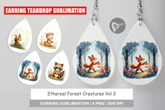 Earring Ethereal Forest Creatures Product Image 1
